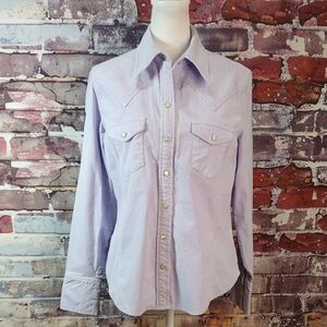 Gap Corduroy Western Snap Shirt